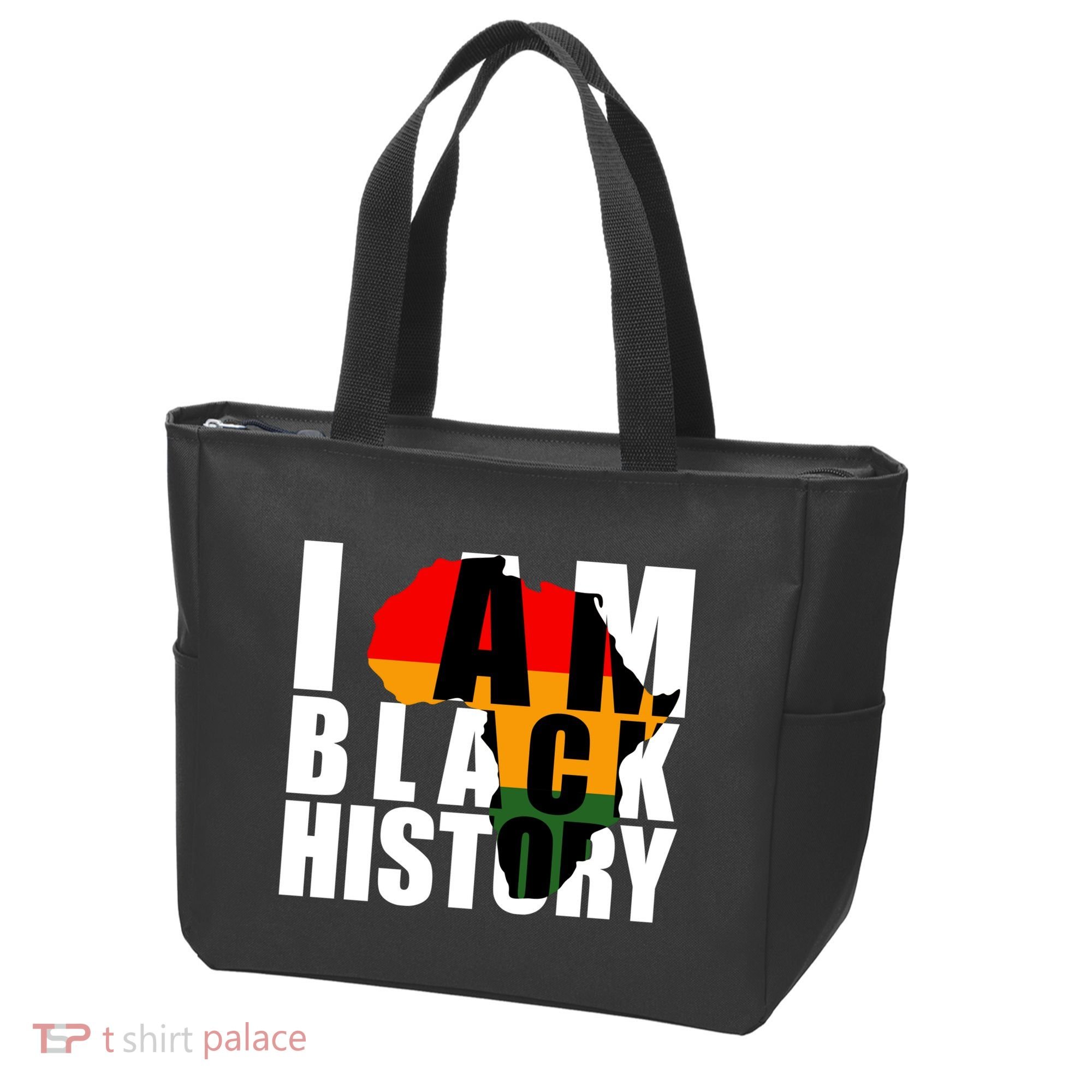 I Am Black History Month Pride Tote Bag