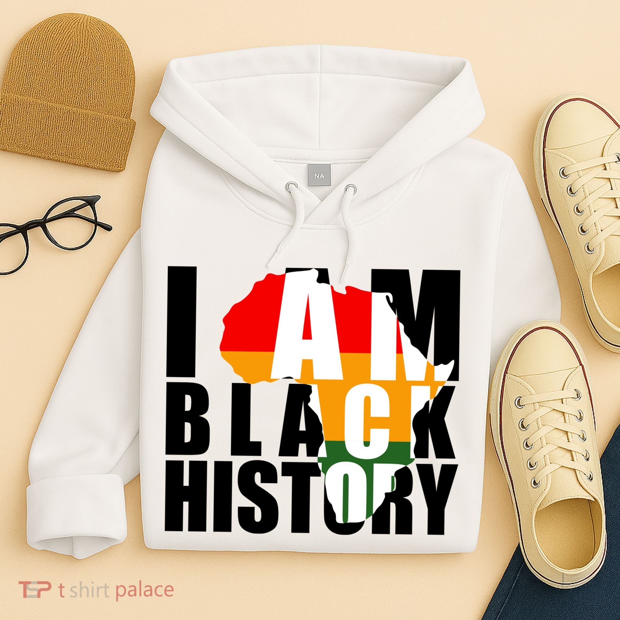 I Am Black History Month Pride Hoodie
