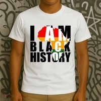 I Am Black History Month Pride T-Shirt thumb 3