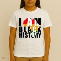I Am Black History Month Pride T-Shirt thumb 4