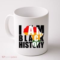 I Am Black History Month Pride Coffee Mug thumb 0