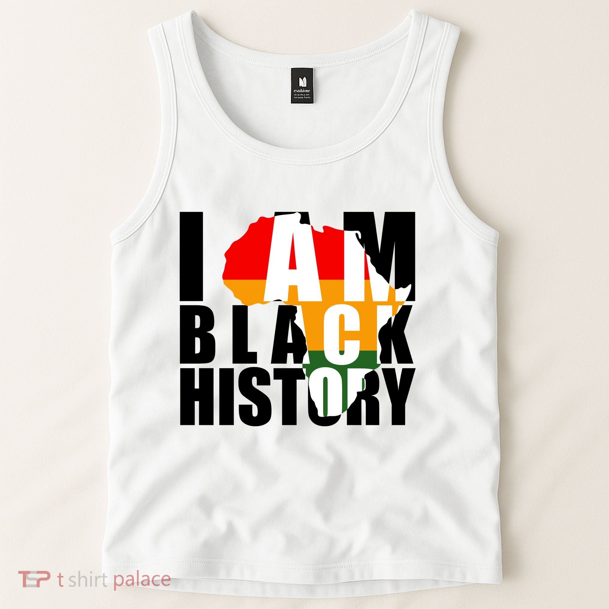 I Am Black History Month Pride Tank Top