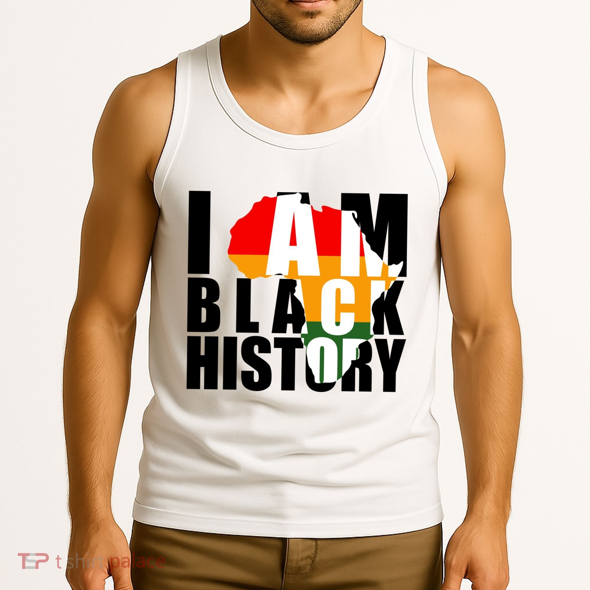 I Am Black History Month Pride Tank Top