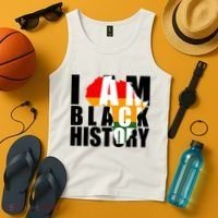 I Am Black History Month Pride Tank Top thumb 4