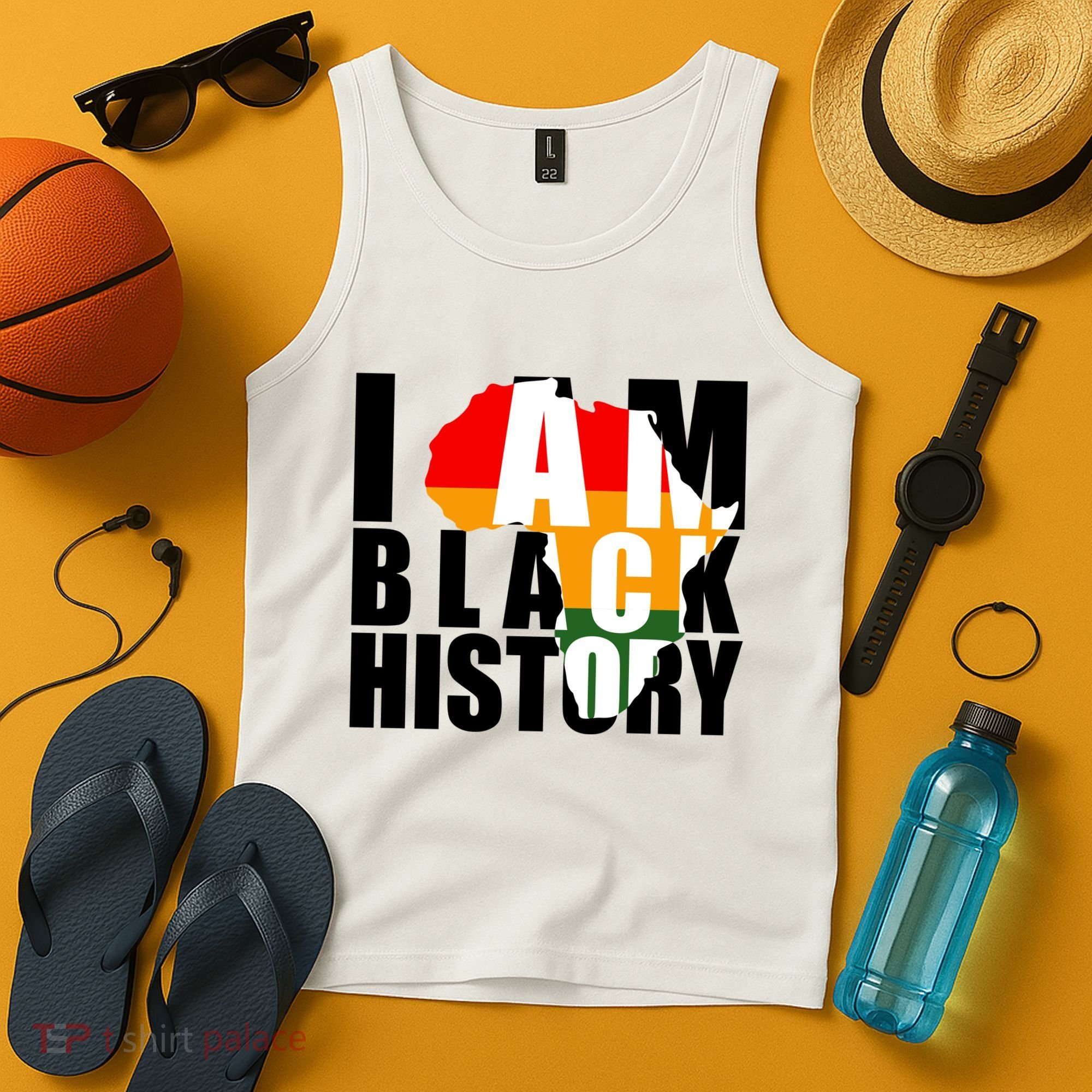 I Am Black History Month Pride Tank Top