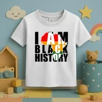 I Am Black History Month Pride Toddler T-Shirt thumb 3