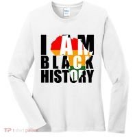 I Am Black History Month Pride Women's Long Sleeve Shirt thumb 0