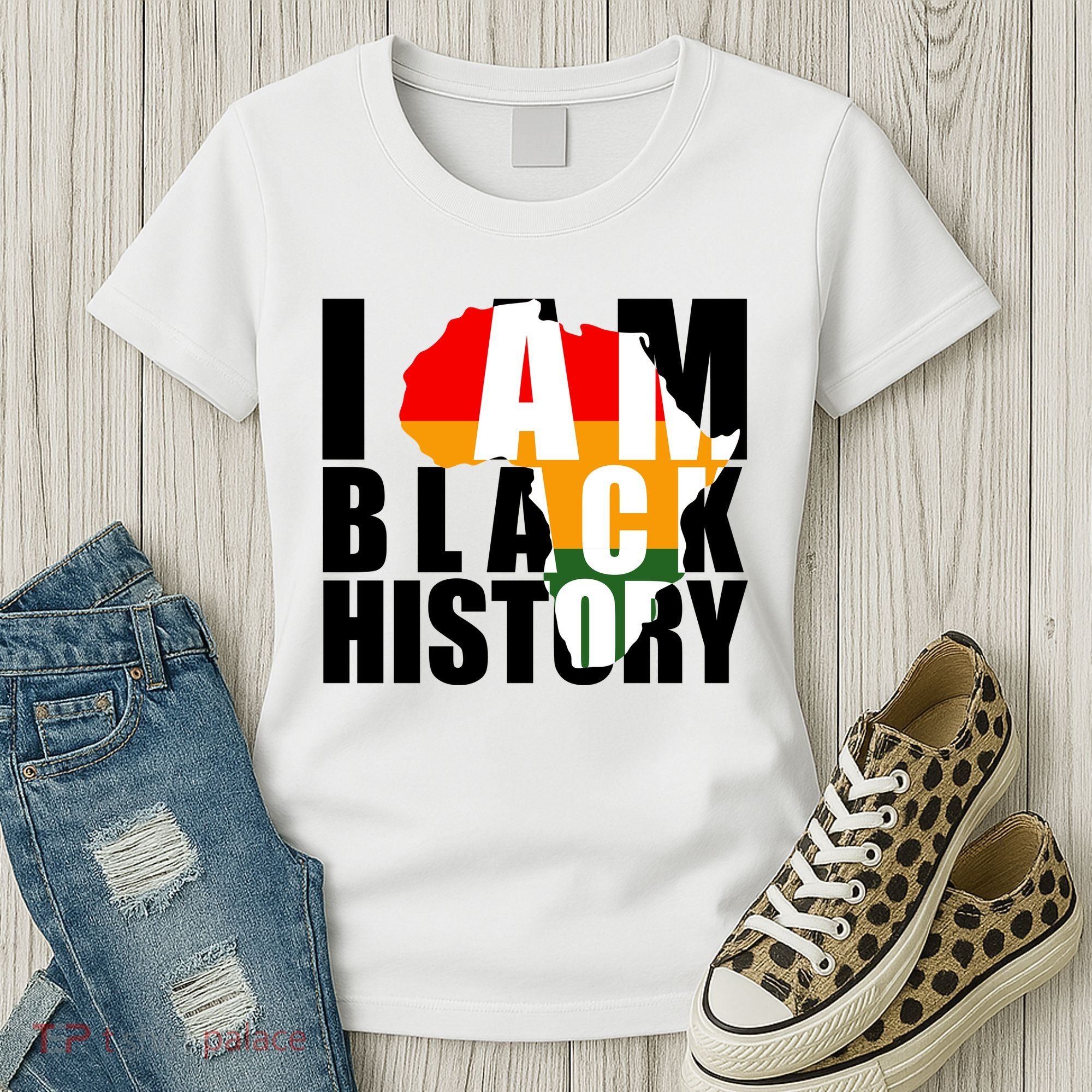 I Am Black History Month Pride Women's T-Shirt