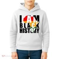 I Am Black History Month Pride Kids Hoodie thumb 4