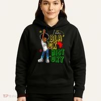 I Am Black History Month For Afro American Hoodie thumb 5