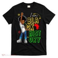 I Am Black History Month For Afro American T-Shirt thumb 0
