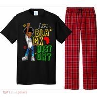 I Am Black History Month For Afro American Pajama Set thumb 0