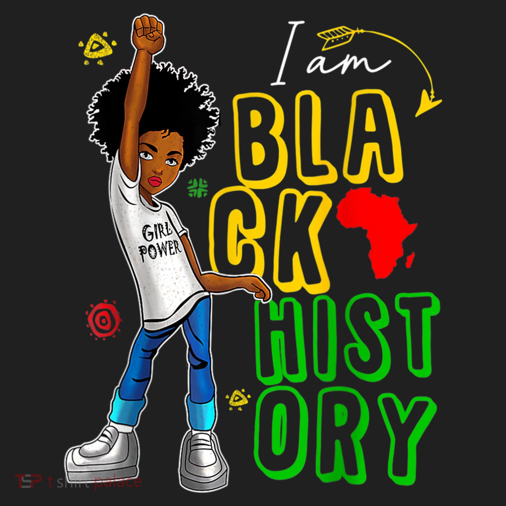 I Am Black History Month For Afro American Tumbler