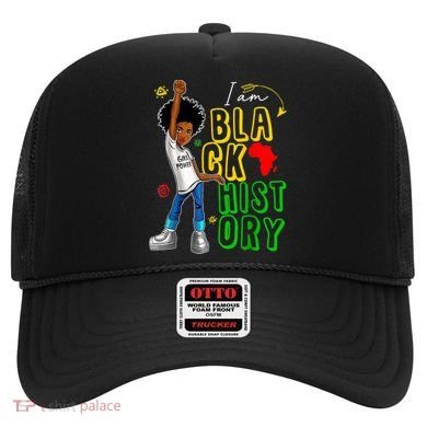 I Am Black History Month For Afro American Hat