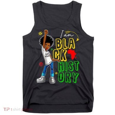 I Am Black History Month For Afro American Tank Top