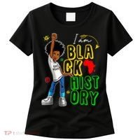 I Am Black History Month For Afro American Women's T-Shirt thumb 0