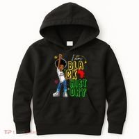 I Am Black History Month For Afro American Kids Hoodie thumb 0