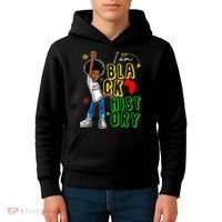 I Am Black History Month For Afro American Kids Hoodie thumb 4
