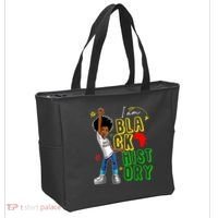 I Am Black History Month For Afro American Tote Bag thumb 2