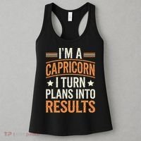 IM A Capricorn I Turn Plans Into Results Women's Tank Top thumb 3