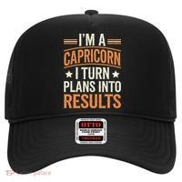 IM A Capricorn I Turn Plans Into Results Hat thumb 0