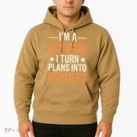 IM A Capricorn I Turn Plans Into Results Hoodie thumb 2
