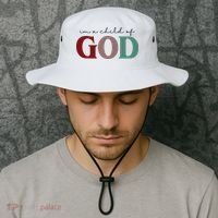 I'm A Child Of God Bucket Hat thumb 2
