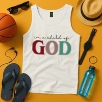 I'm A Child Of God Tank Top thumb 4