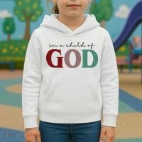 I'm A Child Of God Kids Hoodie thumb 3