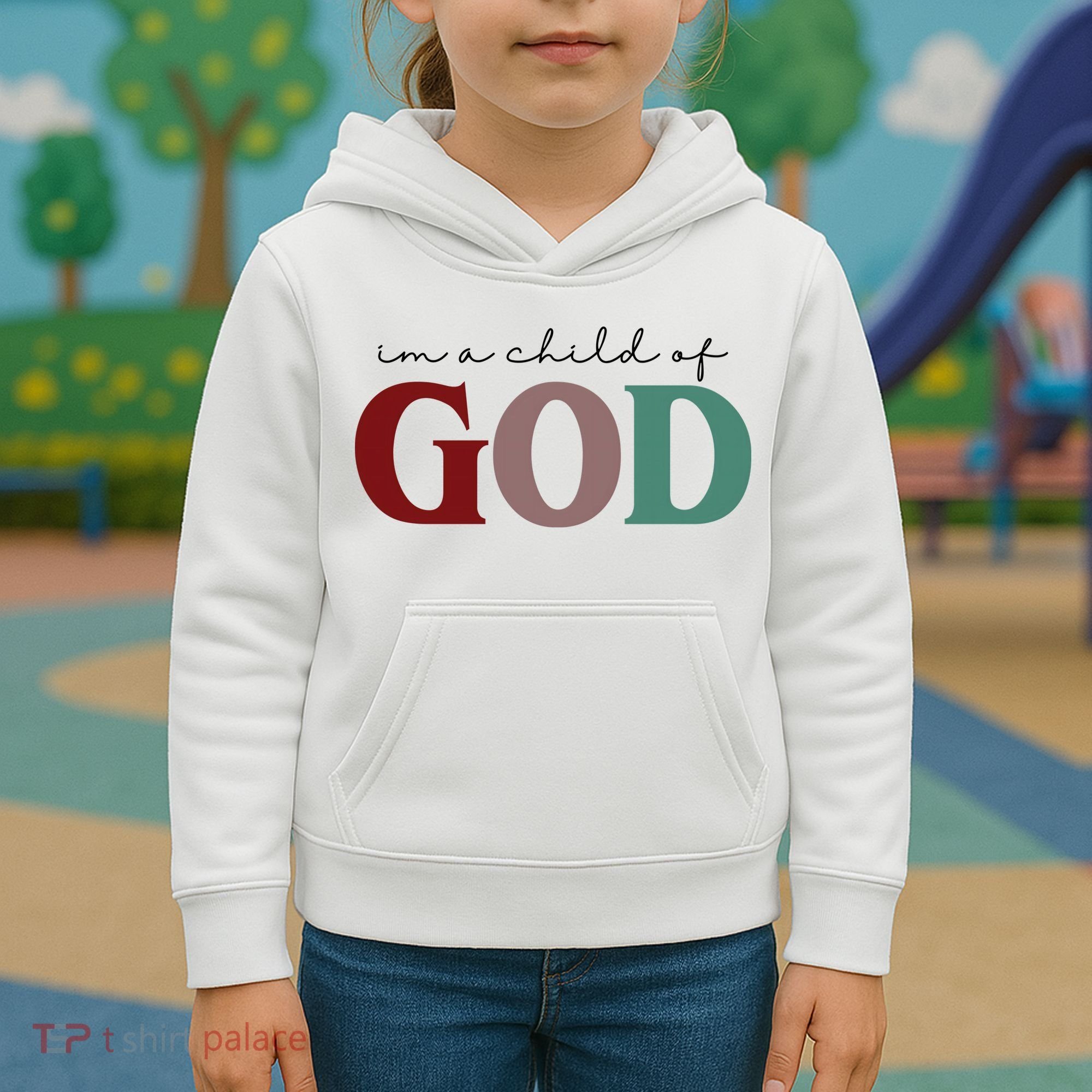 I'm A Child Of God Kids Hoodie