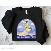 It's A Cowgirl Thing Cute Sweatshirt thumb 2