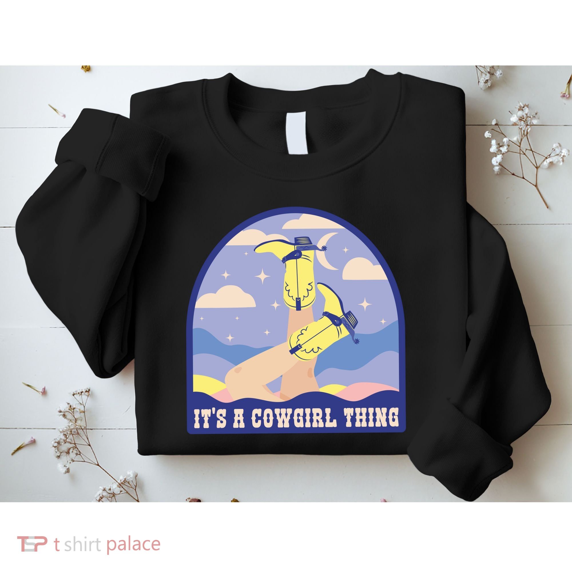 It's A Cowgirl Thing Cute Sweatshirt