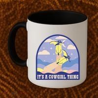 It's A Cowgirl Thing Cute Coffee Mug thumb 2