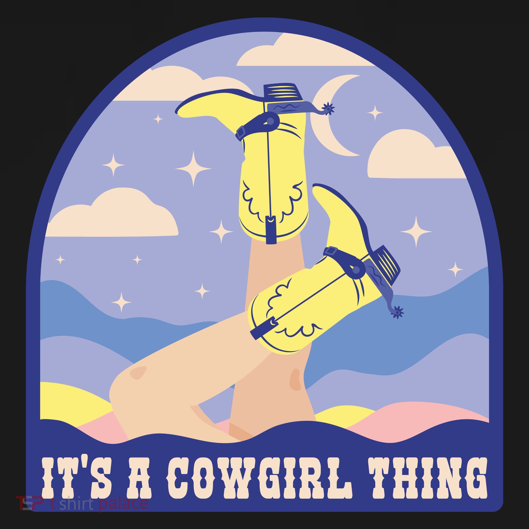 It's A Cowgirl Thing Cute Women's Hoodie