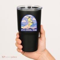 It's A Cowgirl Thing Cute Tumbler thumb 2