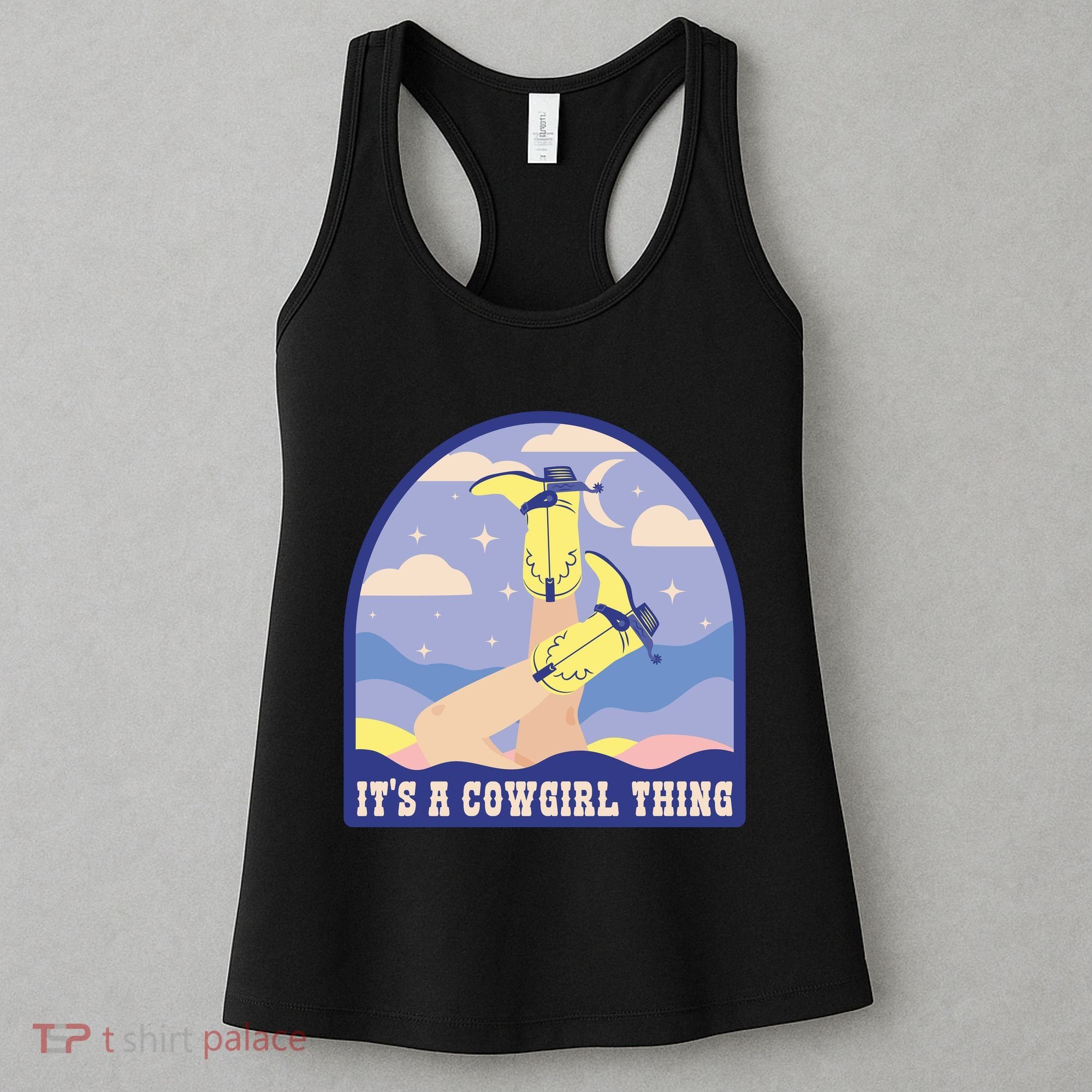 It's A Cowgirl Thing Cute Women's Tank Top