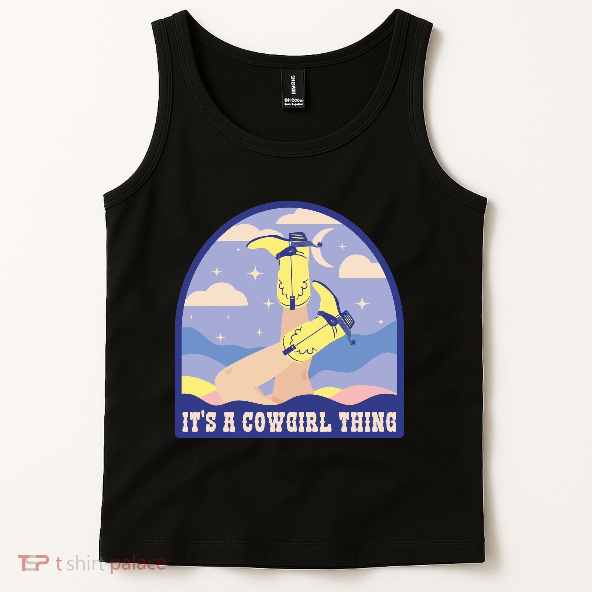 It's A Cowgirl Thing Cute Tank Top