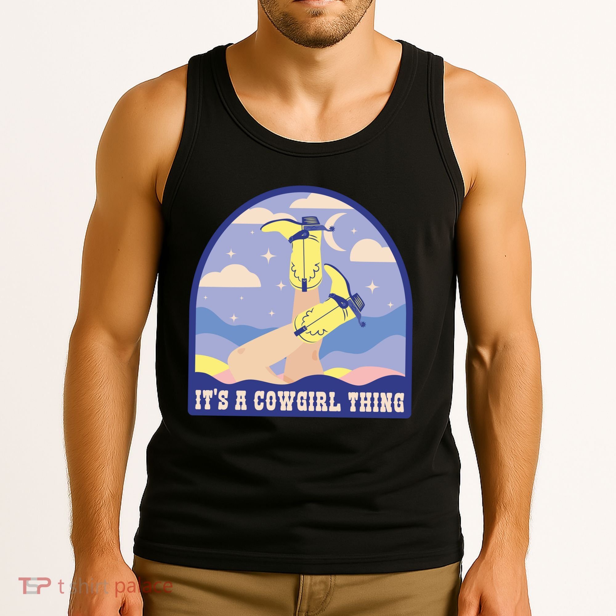 It's A Cowgirl Thing Cute Tank Top