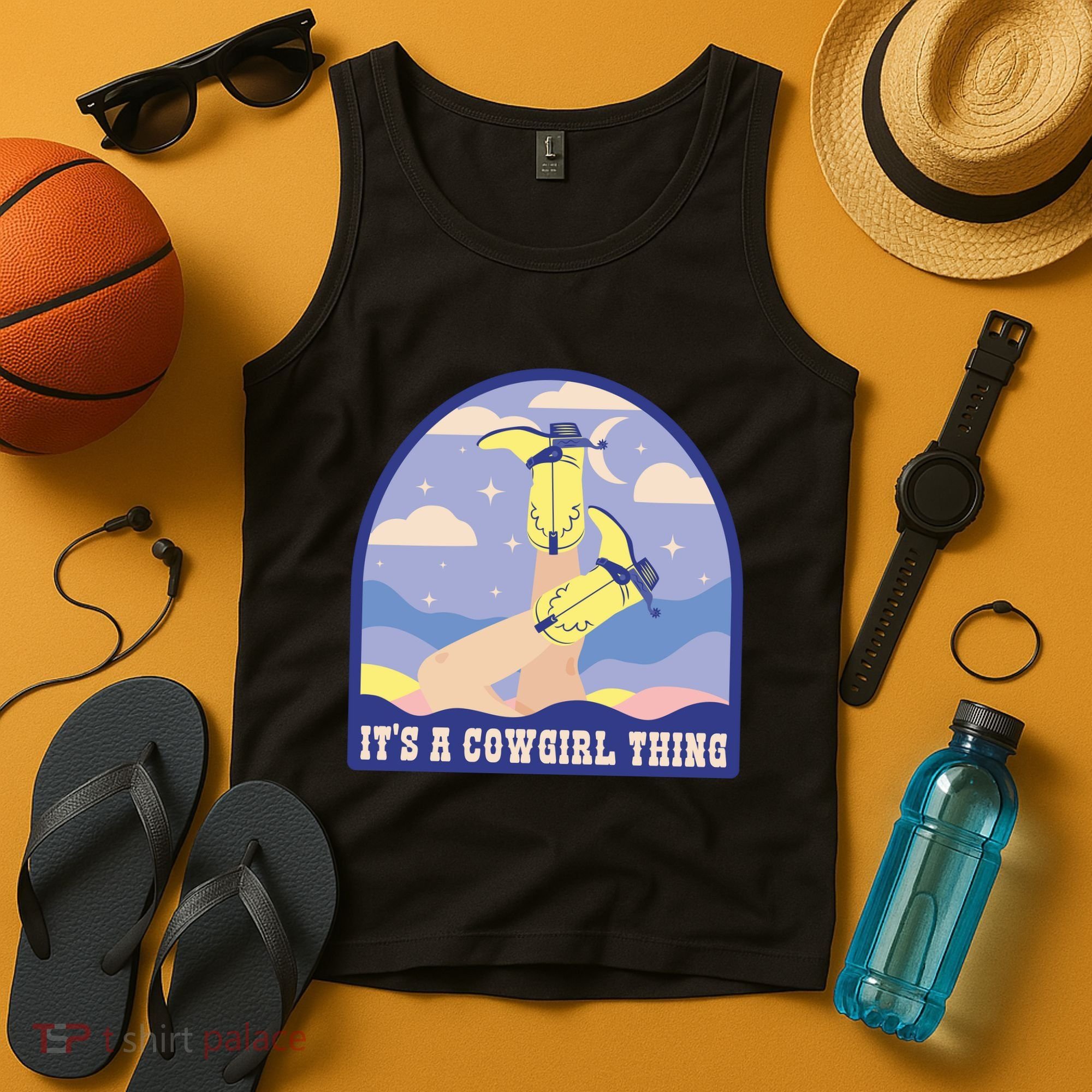 It's A Cowgirl Thing Cute Tank Top