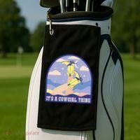 It's A Cowgirl Thing Cute Golf Towel thumb 2