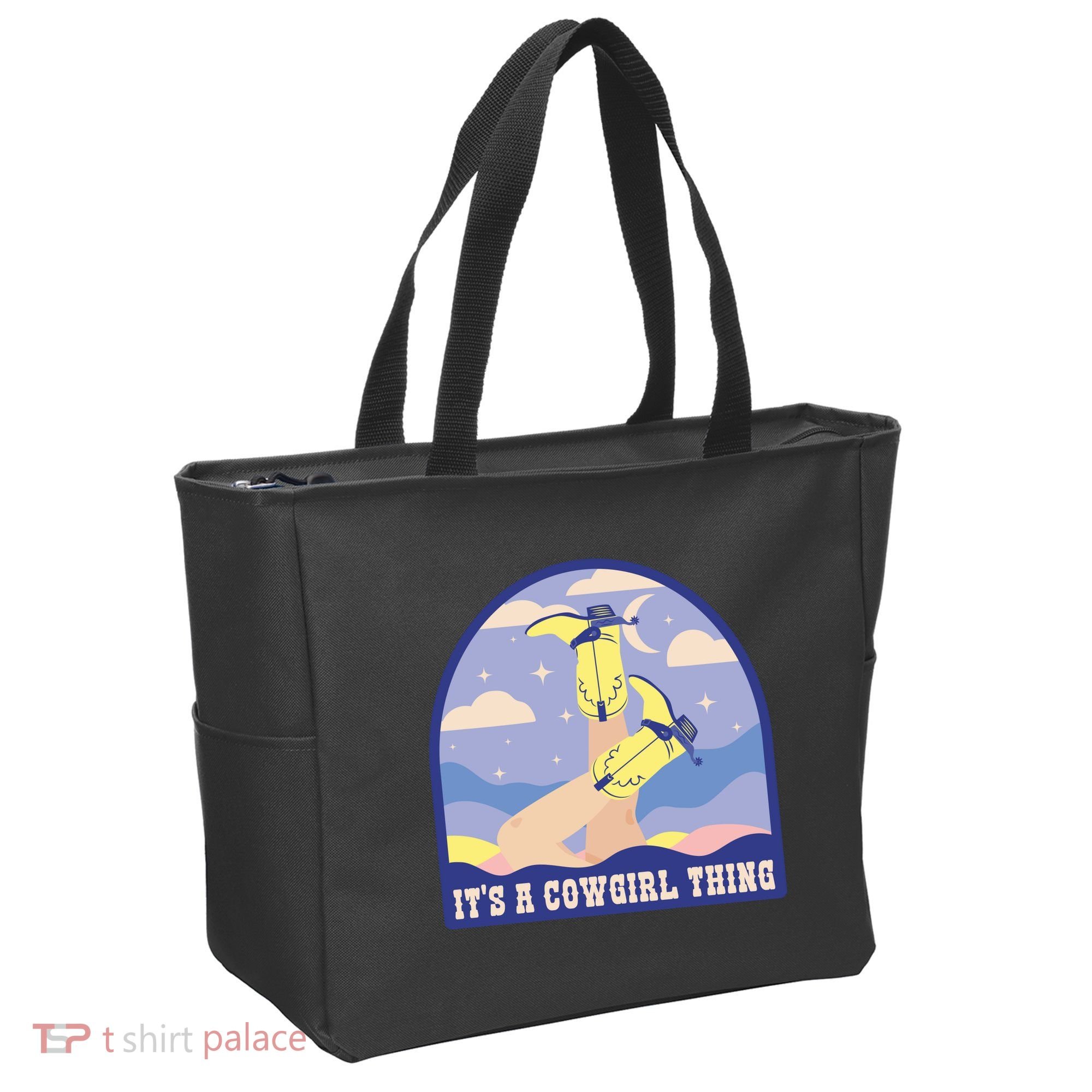 It's A Cowgirl Thing Cute Tote Bag