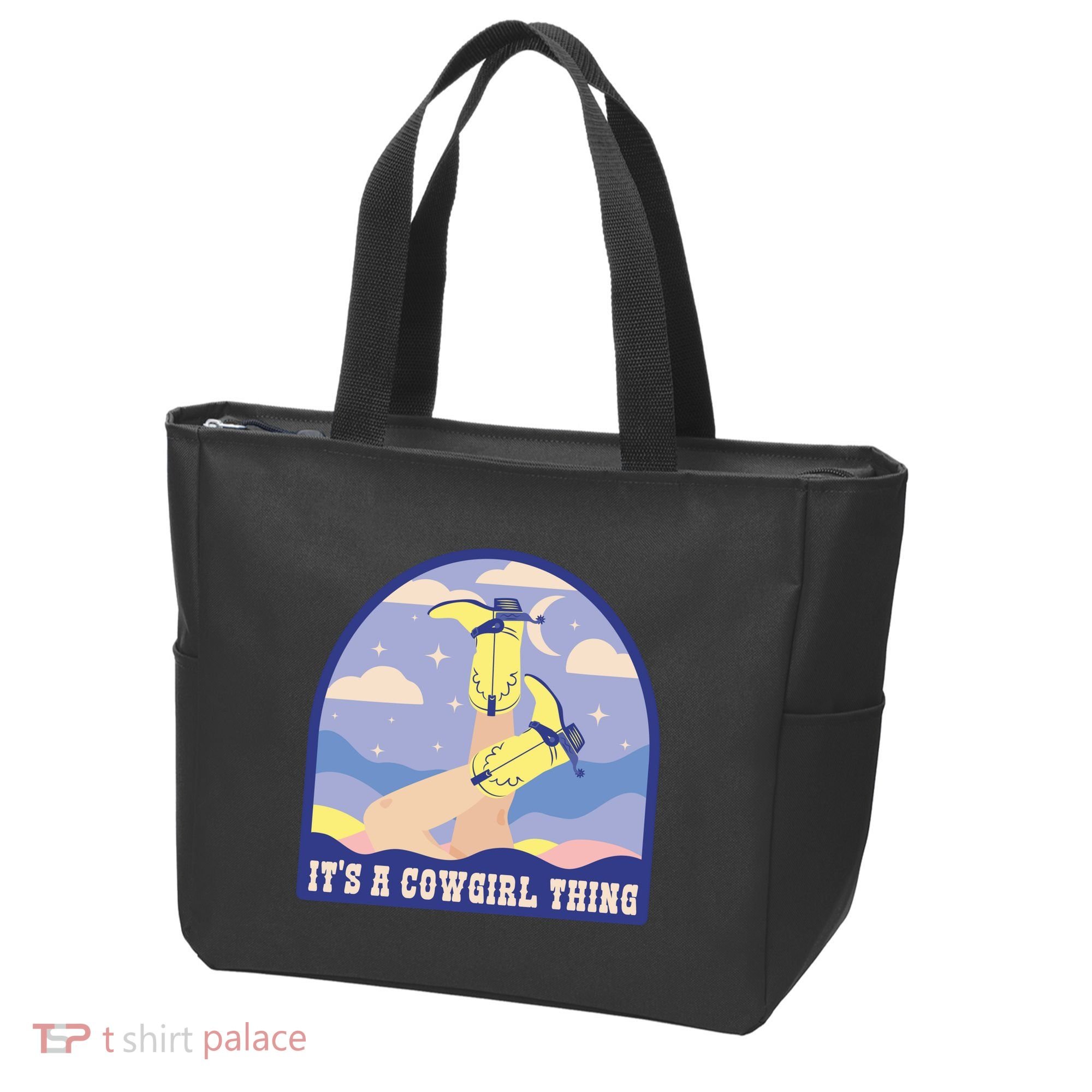 It's A Cowgirl Thing Cute Tote Bag