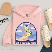 It's A Cowgirl Thing Cute Hoodie thumb 4