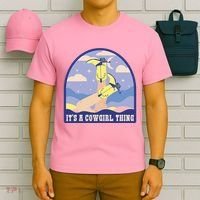 It's A Cowgirl Thing Cute T-Shirt thumb 6