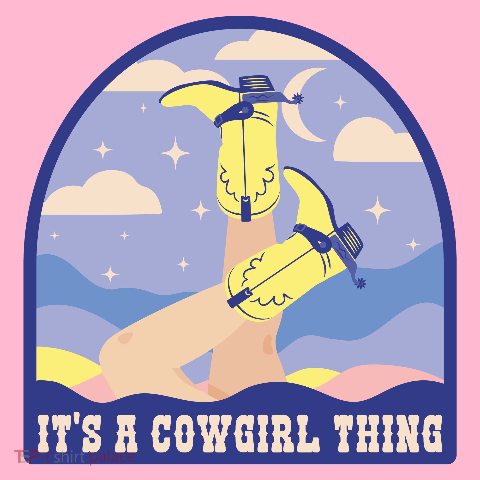 It's A Cowgirl Thing Cute T-Shirt