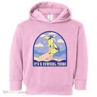 It's A Cowgirl Thing Cute Toddler Hoodie thumb 0