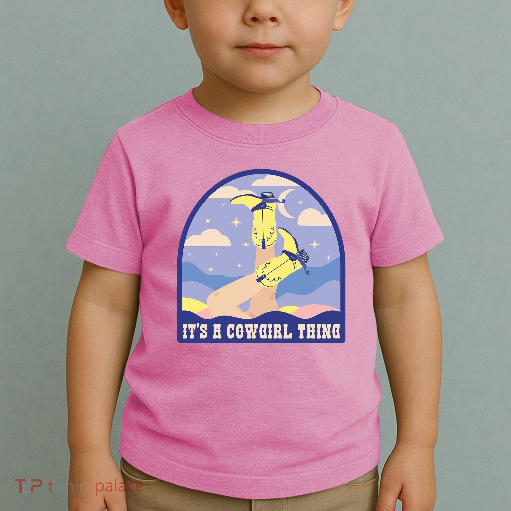It's A Cowgirl Thing Cute Toddler T-Shirt