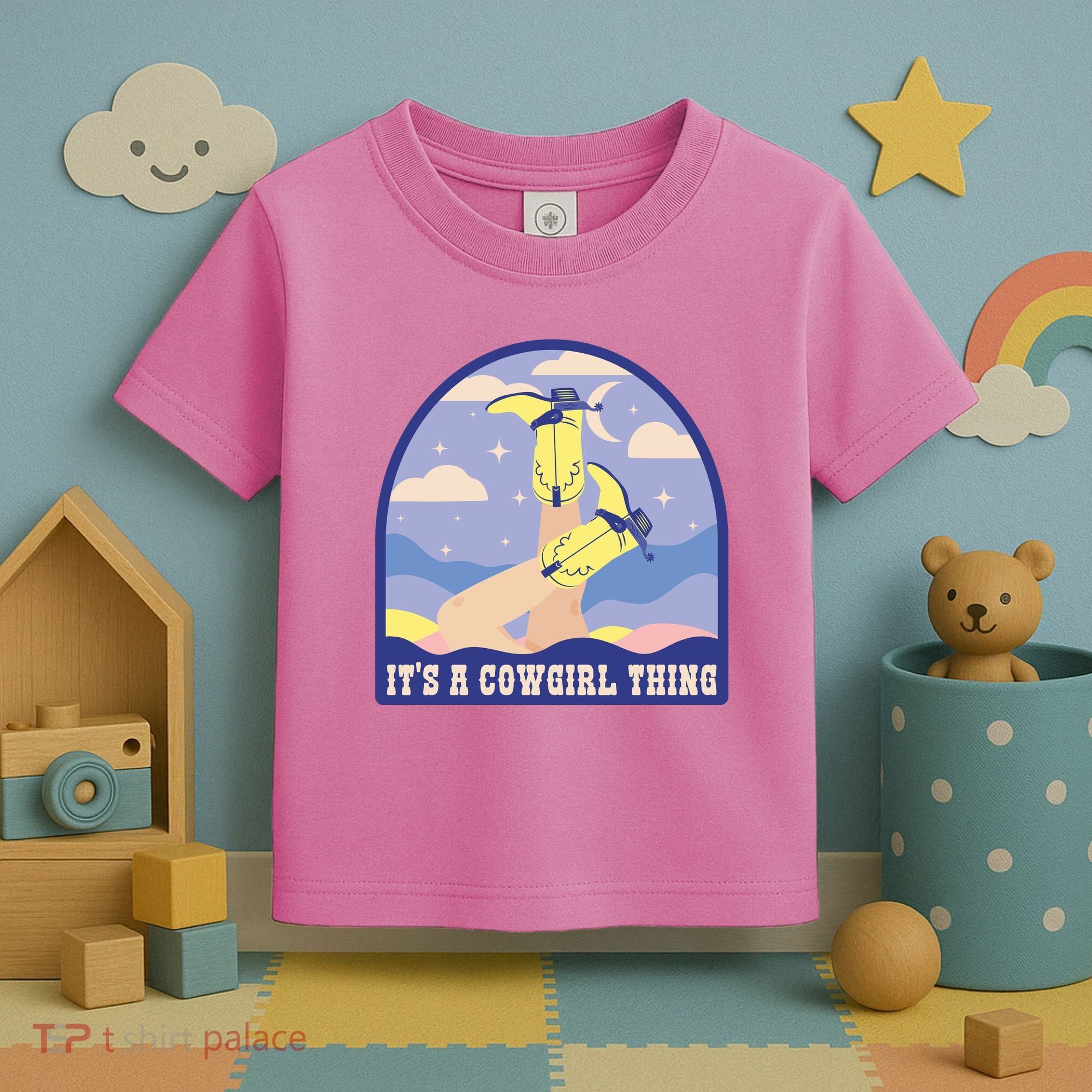 It's A Cowgirl Thing Cute Toddler T-Shirt