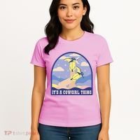 It's A Cowgirl Thing Cute Women's T-Shirt thumb 4