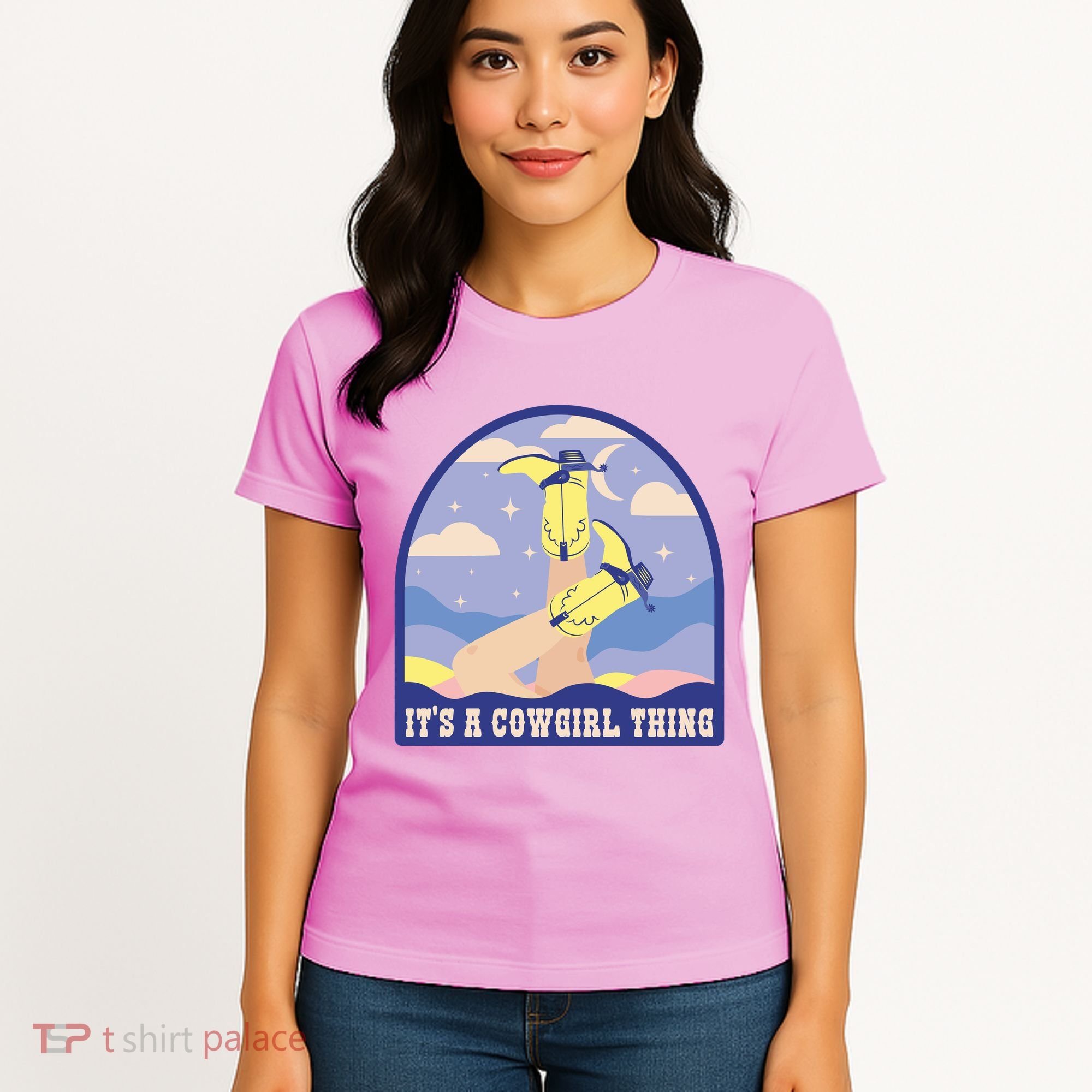 It's A Cowgirl Thing Cute Women's T-Shirt